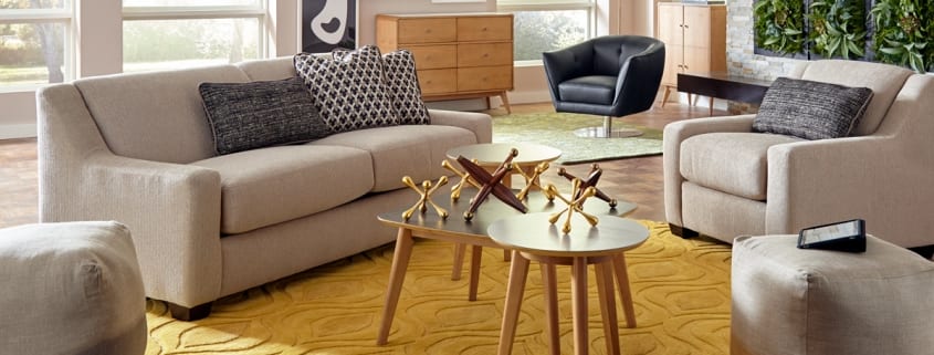 Burton Geo with Hendrick Living Room